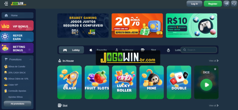 Bônus de cassino online